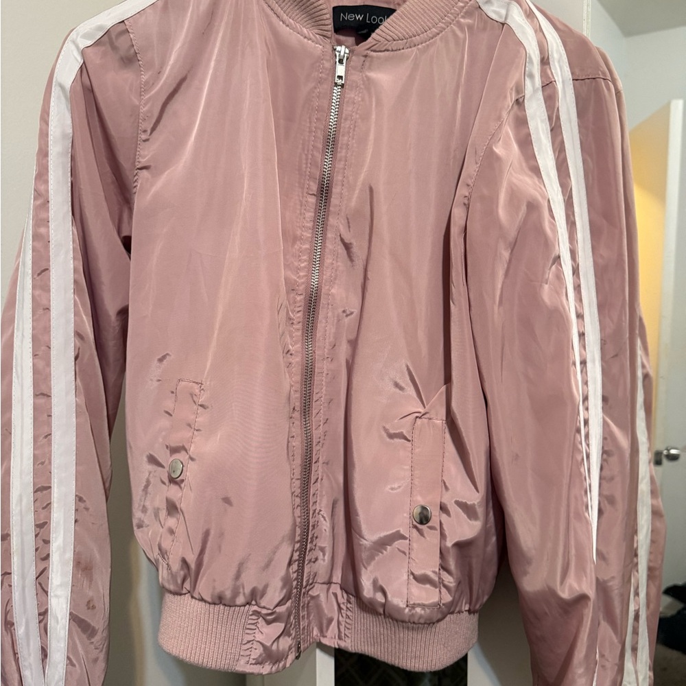 Pink Bomber Jacket